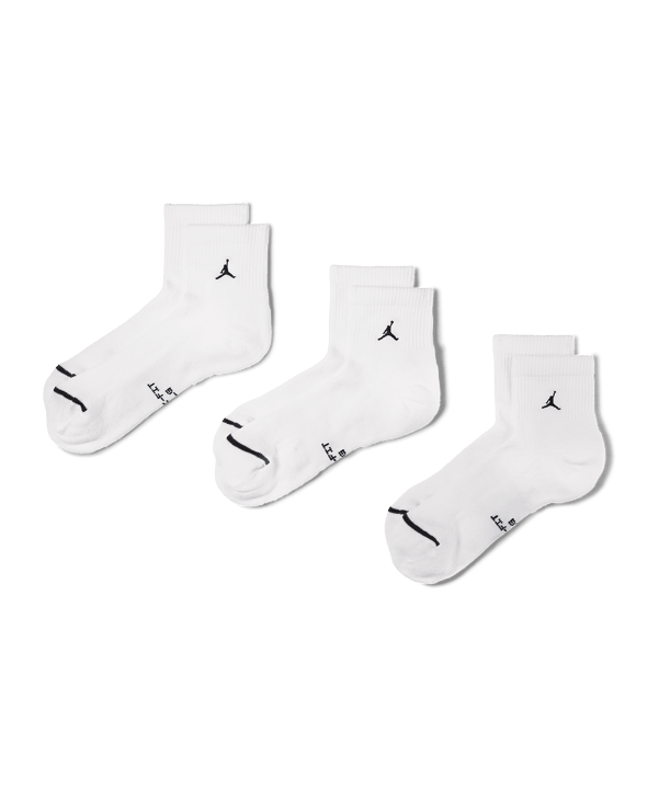 Jordan Everday Ankle 3er Pack Chaussettes Blanc C100 - blanc