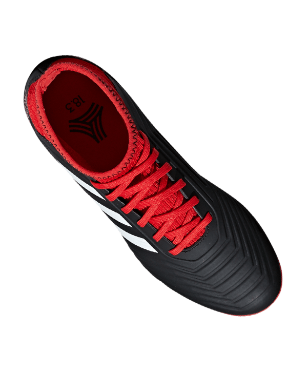 adidas Predator Tango 18.3 TF J Kids Schwarz Rot - schwarz