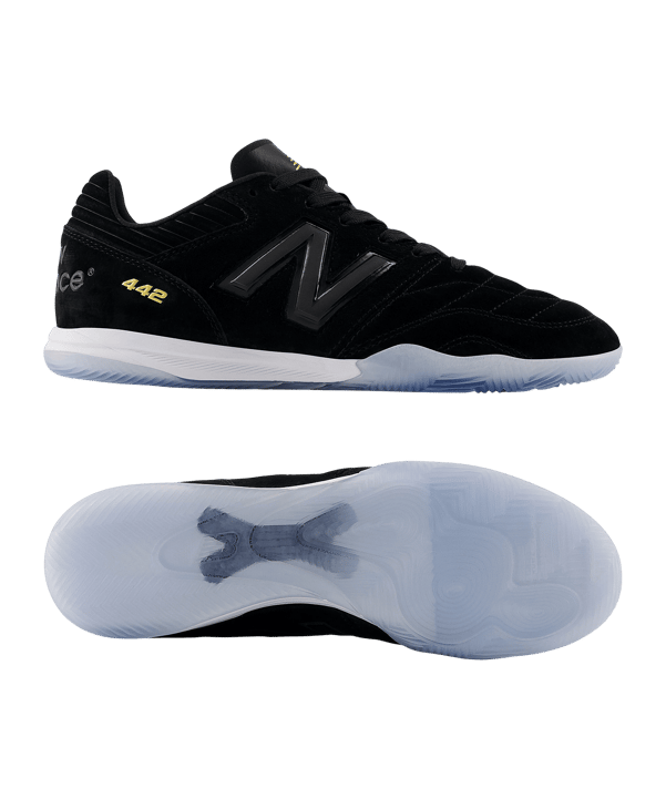 New Balance 442 Pro LS V2 IN Flash Point Schwarz FBK2 - schwarz