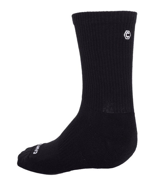 Cawila GEAR Socken PREMIUM CREW Schwarz - schwarz