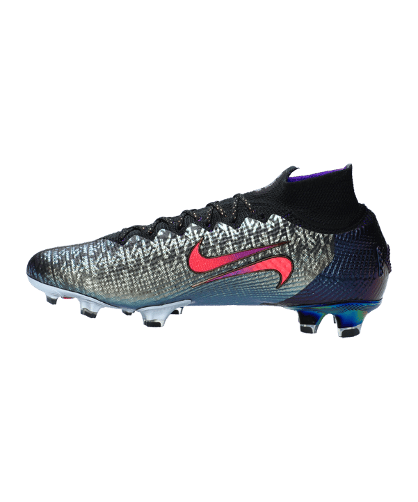 Nike Mercurial Superfly VII Elite Mbappe Chosen 2 FG Schwarz F001 - schwarz