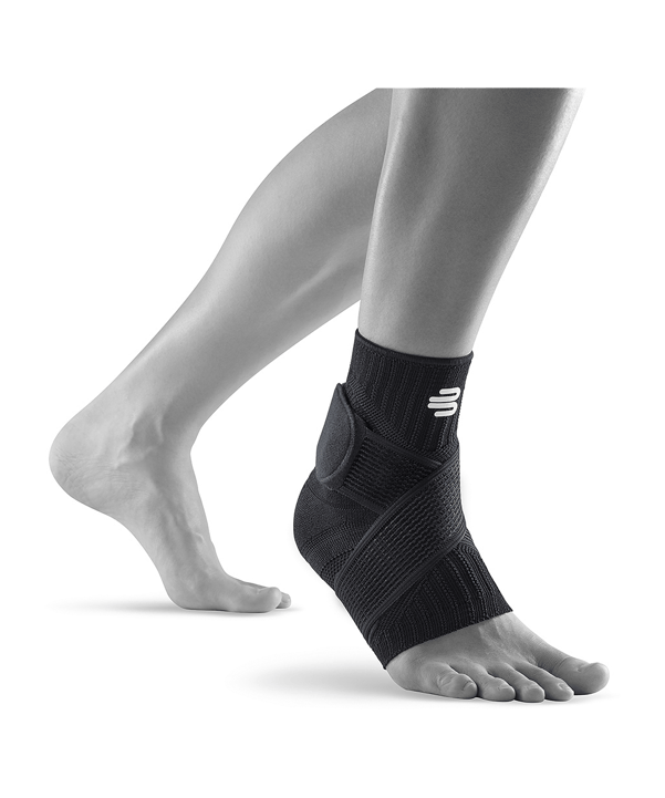 Bauerfeind Sports Ankle Support Bandage Schwarz - schwarz
