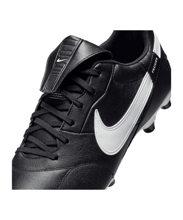 Nike Premier III FG Schwarz Weiss F002 - schwarz