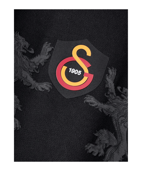 Galatasaray Istanbul Match Day Aslanli T-Shirt Schwarz - schwarz
