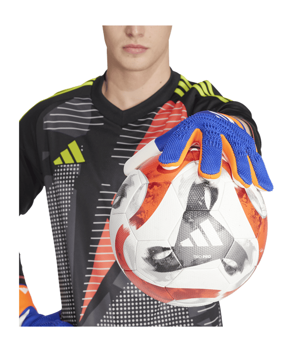 adidas Predator Pro Torwarthandschuhe Advancement Blau - blau