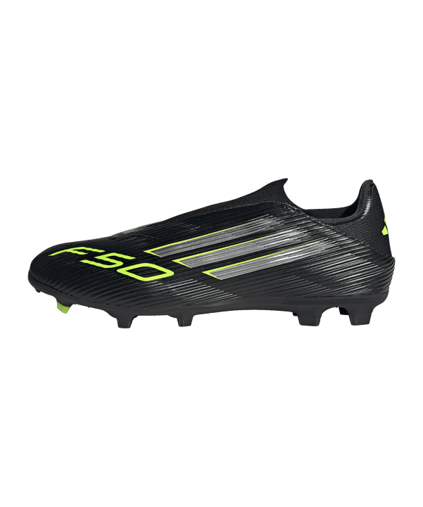 adidas F50 League LL FG/MG Electric Stealth Schwarz - schwarz