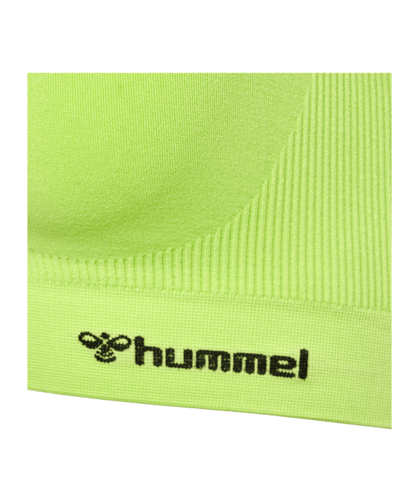 Hummel hmlTIF Seamless Sports Hemd Damen Grün F6126 - gruen