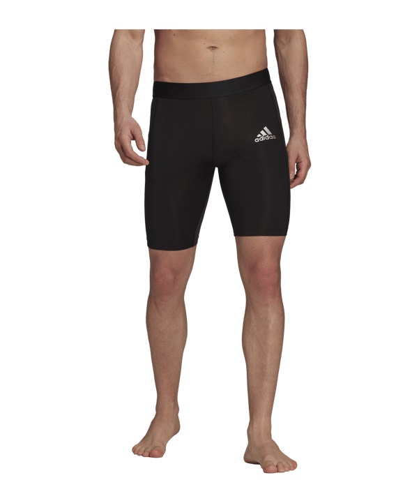 adidas Techfit Short Schwarz - schwarz