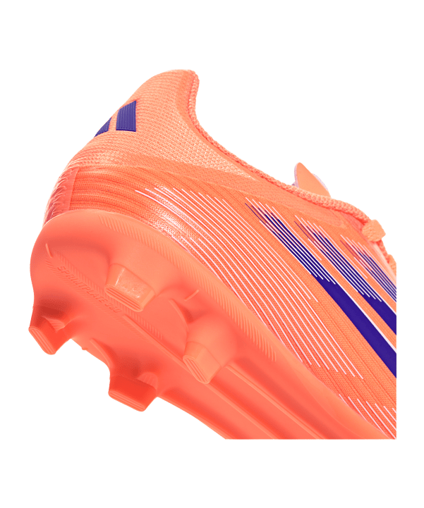 adidas F50 League FG/MG Coral Blaze Kids Orange - orange