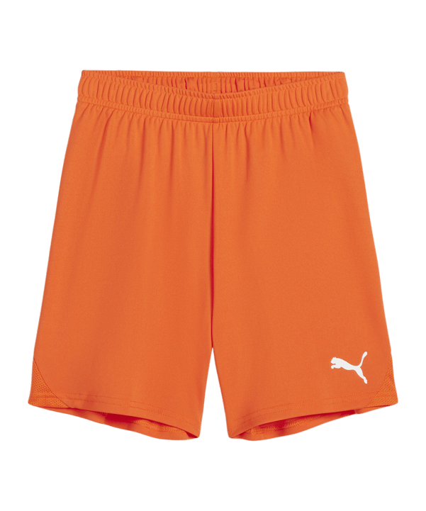 PUMA teamGOAL Short Kids Orange Weiss F08 - orange
