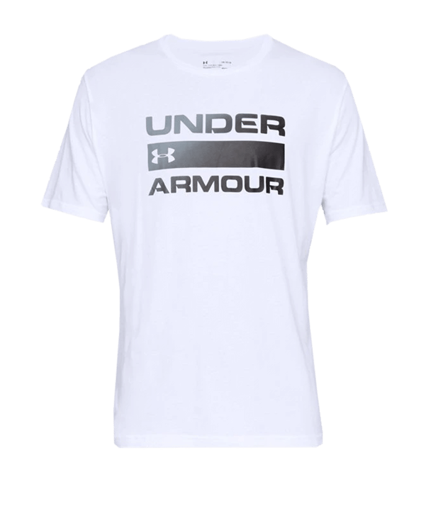 Under Armour Issue Wordmark T-Shirt Training F100 - weiss