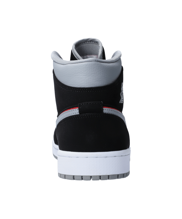 Jordan Air 1 Mid Sneaker Schwarz Grau F060 - schwarz
