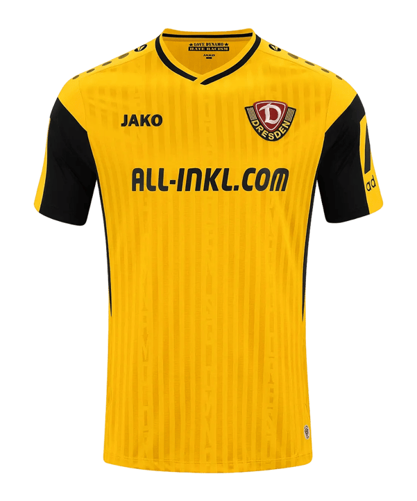 JAKO Dynamo Dresden Trikot Home 2026/2027 Gelb F307 - gelb