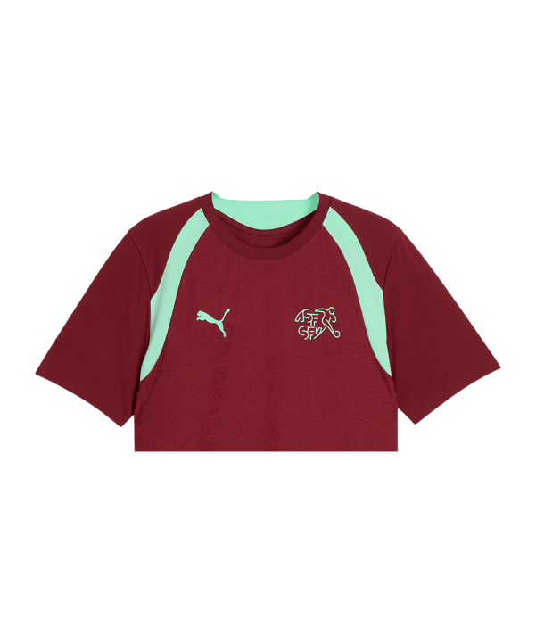 PUMA SFV Schweiz Trainingsshirt Rot F09 - rot