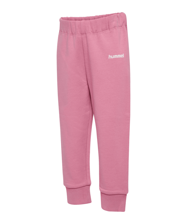 Hummel Mini Reg Base Sweat Set Trainingsanzug Kids Rosa F3203 - rosa