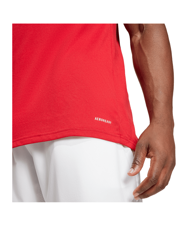 adidas Squadra 25 Polo Rot - rot