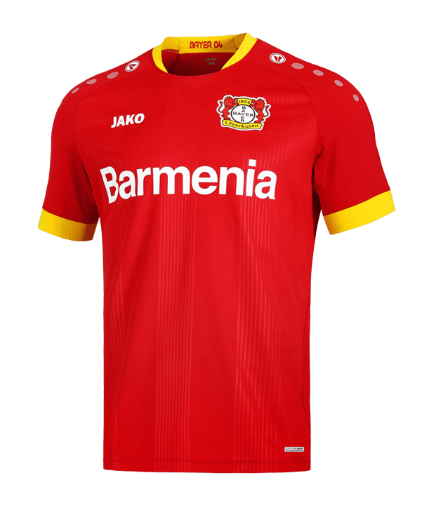 JAKO Bayer 04 Leverkusen Trikot Away 2020/2021 Rot F01 - rot