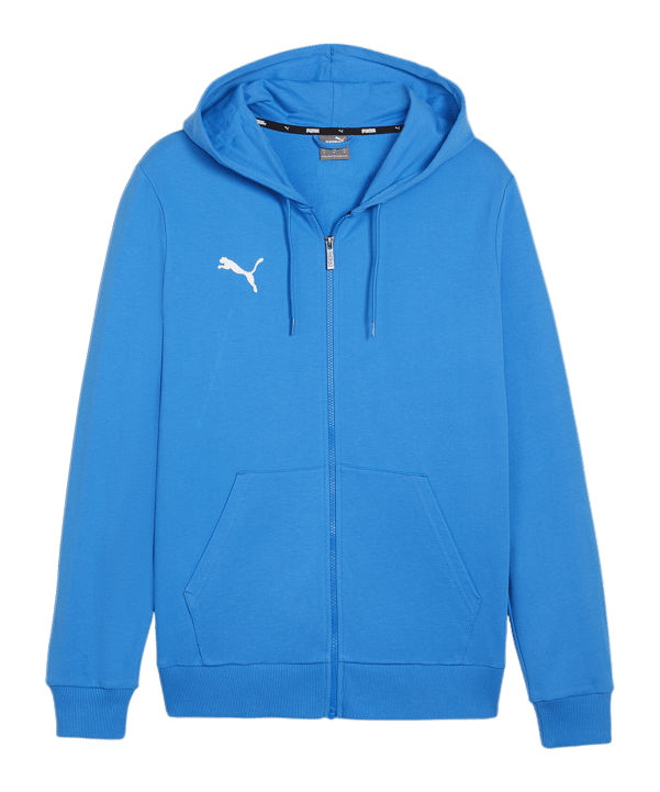 PUMA teamGOAL Casuals Kapuzenjacke Blau F02 - dunkelblau