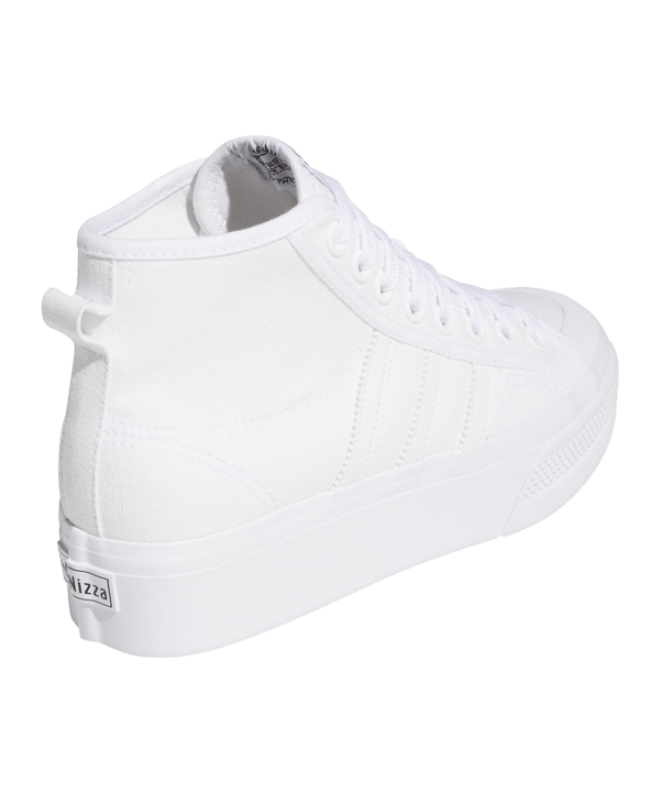 adidas Originals Nizza Plattform Mid Damen Weiss - weiss