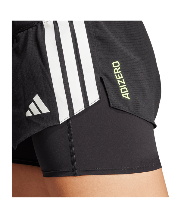 adidas Hardloopshorts Dames Zwart - zwart