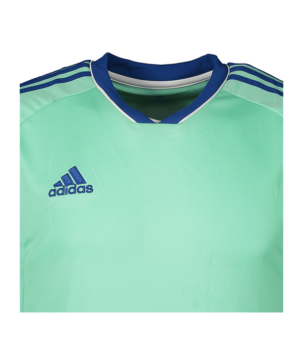 adidas miLIC22 Custom Trikot Kids Türkis - tuerkis