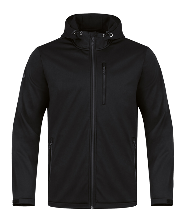 JAKO Premium Softshelljacke Schwarz F800 - schwarz