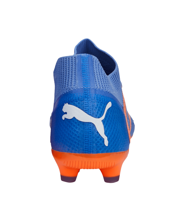 PUMA FUTURE Match FG/AG Supercharge Kids Blau Orange F01 - weiss