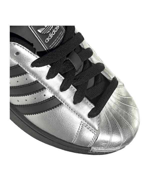 adidas Superstar II Damen Silber - silber