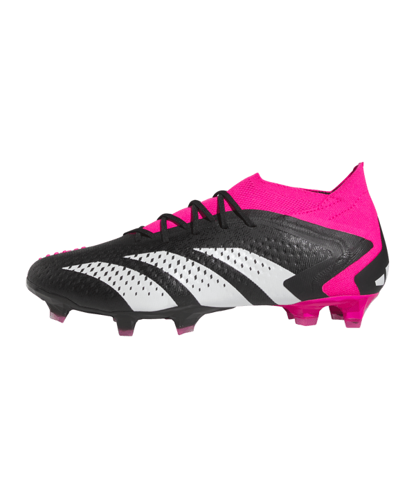 adidas Predator Accuracy.1 FG Own Your Football Schwarz Weiss Pink - schwarz