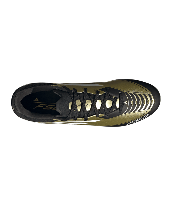 adidas F50 League FG/MG Messi Triunfo Dorado Gold Weiss - gold