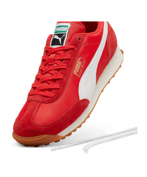 PUMA Easy Rider Vintage Sneaker Rot F01 - rot