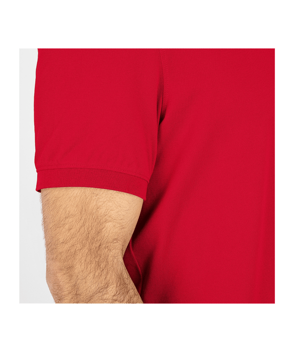 JAKO Doubletex Polo Rouge C100 - rouge