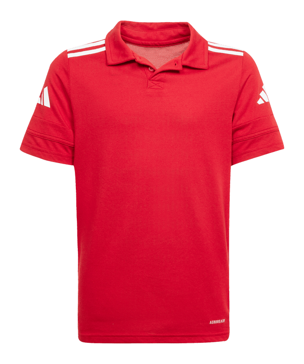 adidas Squadra 25 Polo Kids Rot - rot