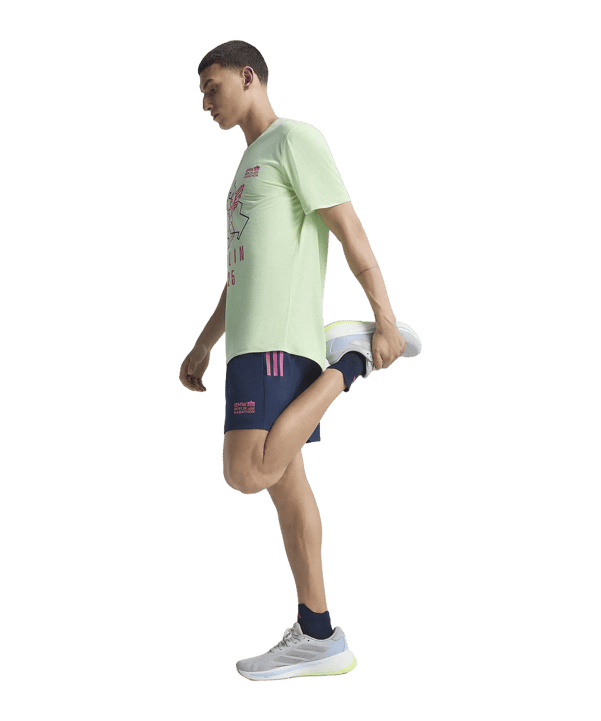 adidas BMW Berlin-Marathon 2025 Short Blau - blu