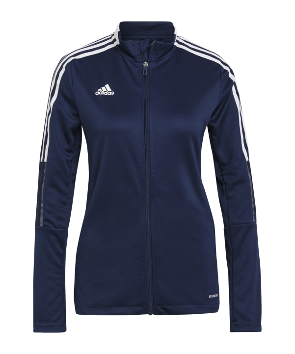 adidas Tiro 21 Trainingsjacke Damen Dunkelblau - blau