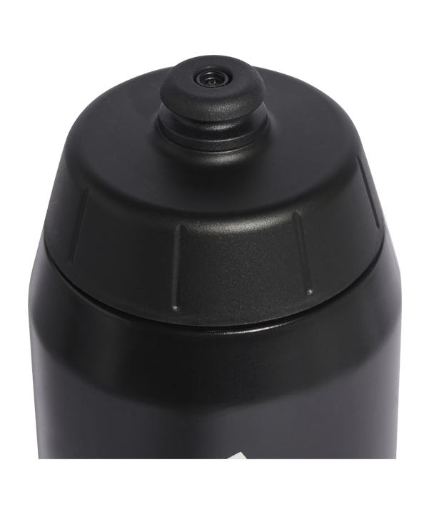 adidas Tiro Trinkflasche 750ml Schwarz Weiss - schwarz