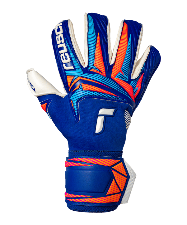 Reusch Attrakt Gold X Roll Finger Torwarthandschuhe Blau - blau