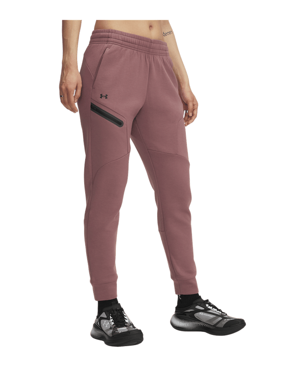 Under Armour Unstoppable Fleece Jogginghose Damen Braun F651 - braun