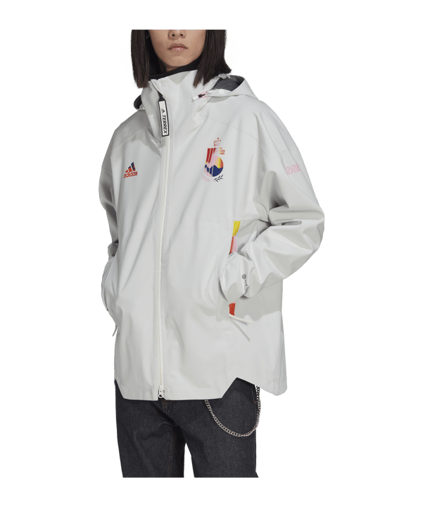adidas Belgien X Tomorrowland Jacke Weiss - weiss