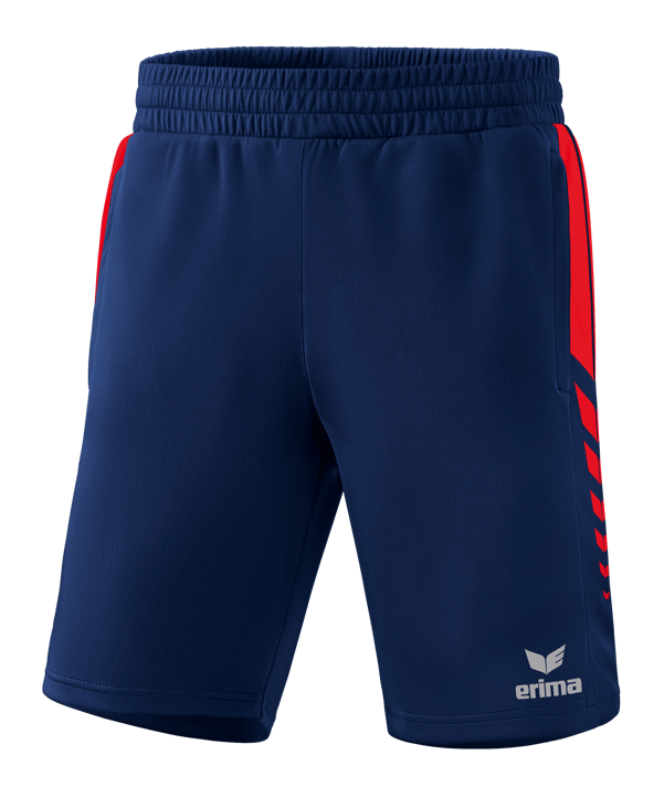 Erima SIX WINGS Short Blau Rot - blau