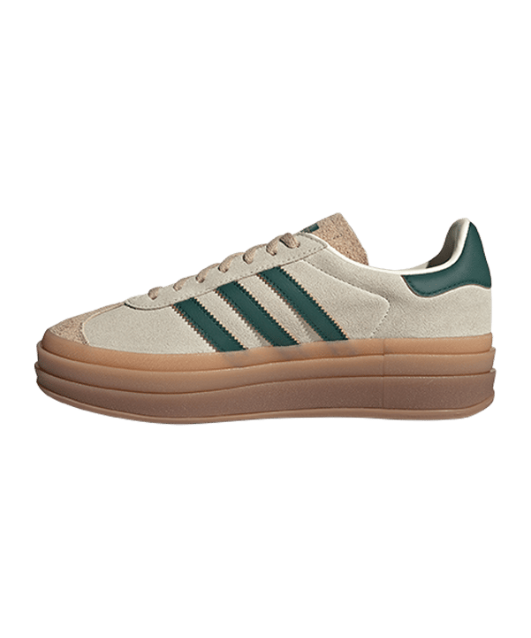 adidas Originals Gazelle Bold Sneaker Damen Weiß - beige