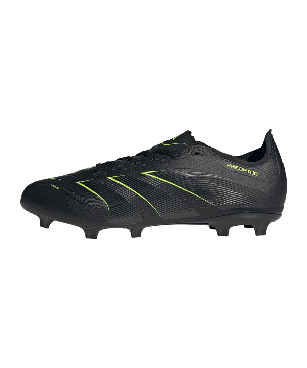 adidas Predator League FG/MG Electric Stealth Schwarz - schwarz