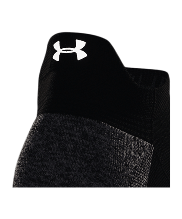 Under Armour Ad Run Cushion Socken Schwarz F001 - schwarz