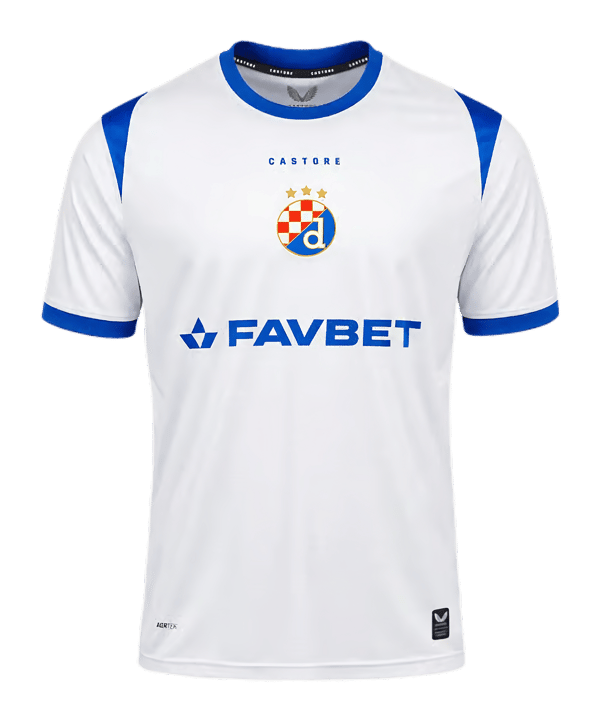 Castore Dinamo Zagreb Maglietta Away 2026/2027 Bianco - bianco