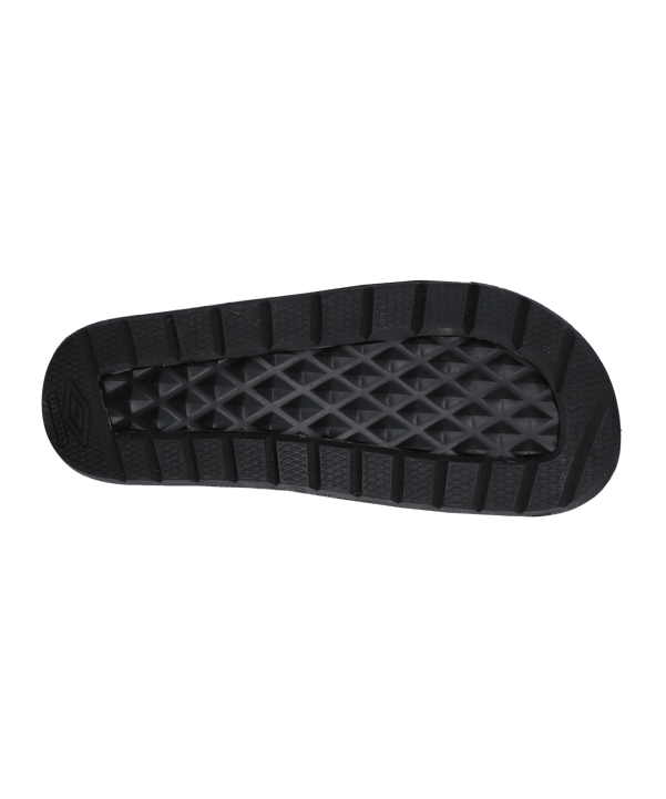 Umbro Equipe Sandal Badelatsche Schwarz Weiss F90 - schwarz