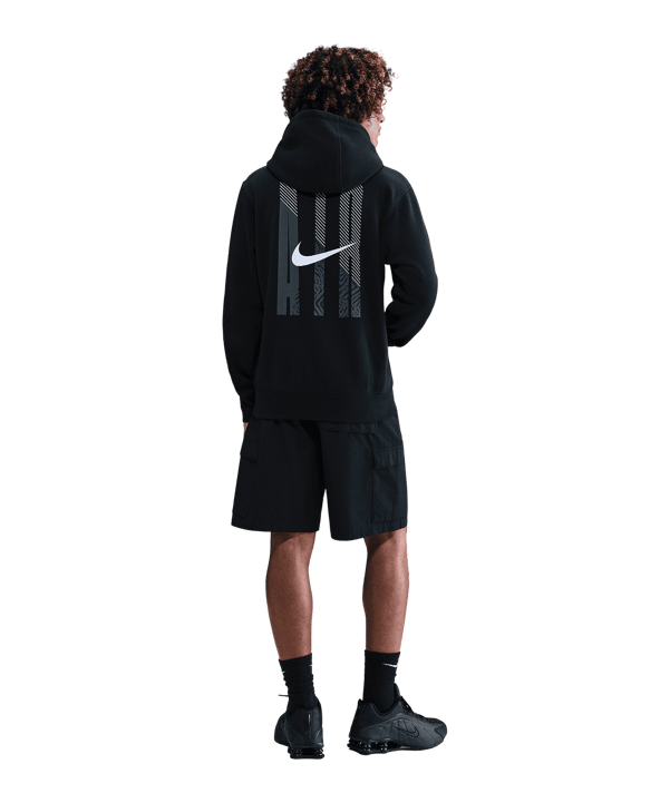 Nike Air Po Hoody Schwarz F010 - schwarz