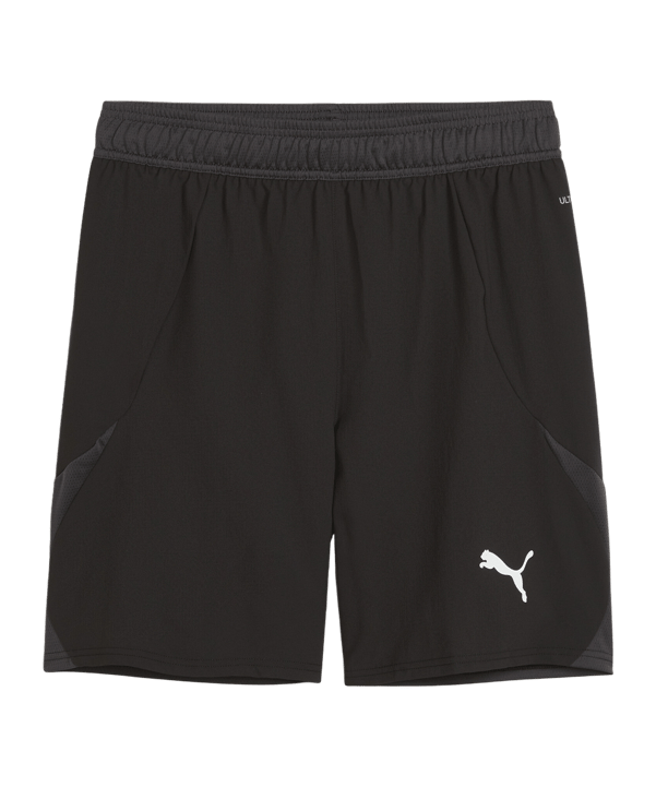 PUMA teamFINAL Short Schwarz Weiss Grau F03 - schwarz