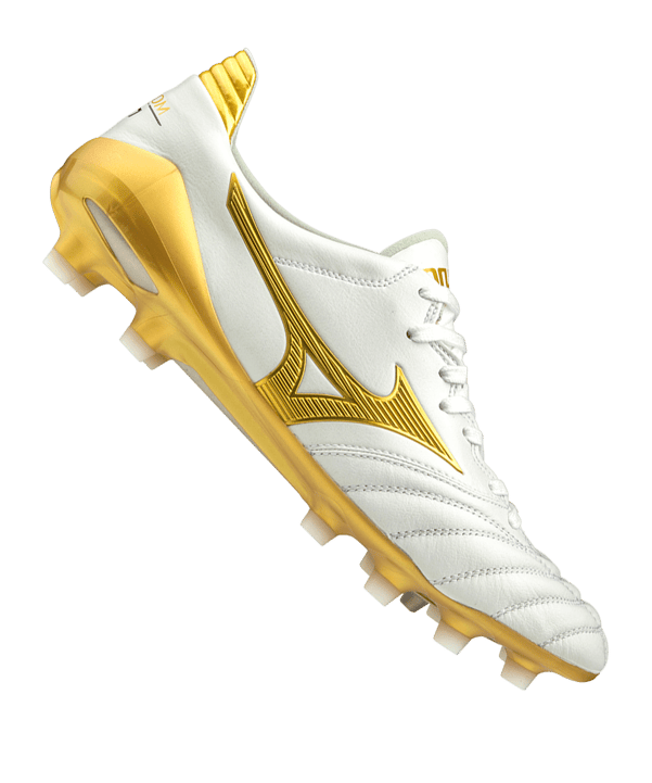 Mizuno Morelia Neo II Japan FG Weiss Gold F50 - weiss