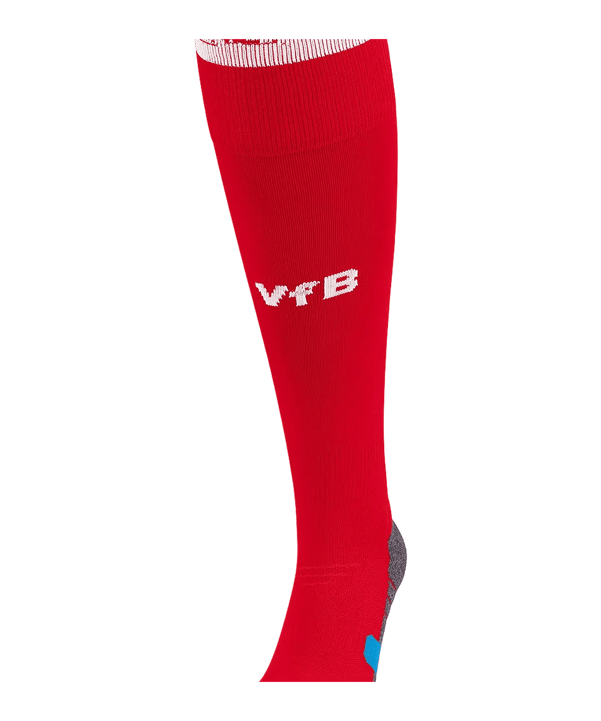 JAKO VfB Stuttgart Chaussettes de football Away 2026/2027 Rouge C110 - rouge