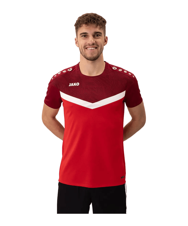 JAKO Iconic T-shirt Rood K103 - rood
